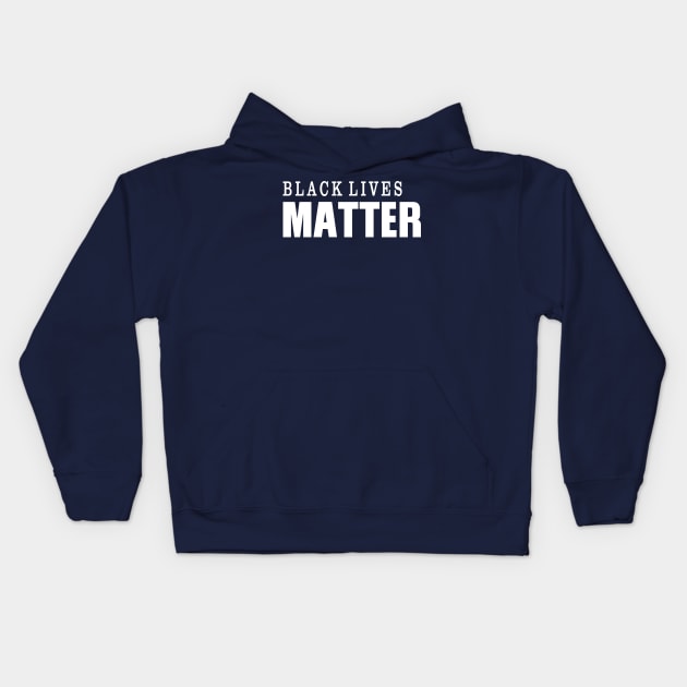 Black Lives Matter Kids Hoodie by Rebo Boss